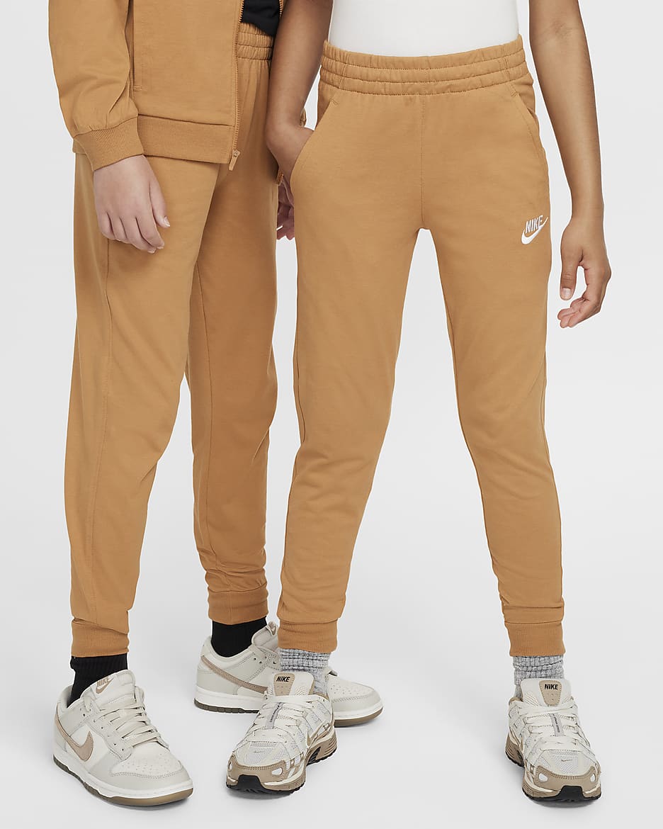 Nike Sportswear Club Big Kids Knit Joggers. Nike